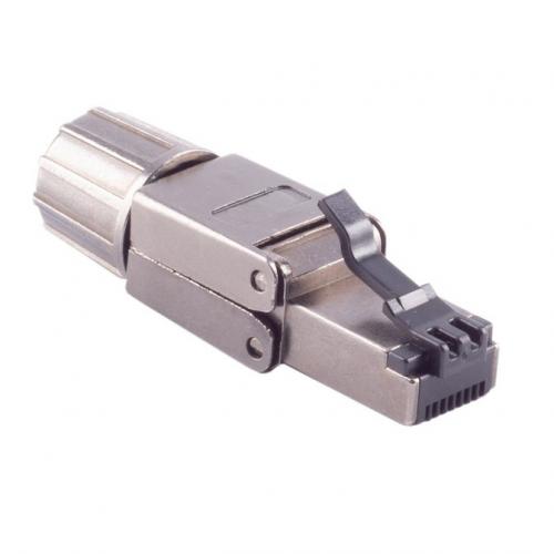 RJ45 Netzwerkstecker Cat.6A – werkzeuglos, Quick, STP